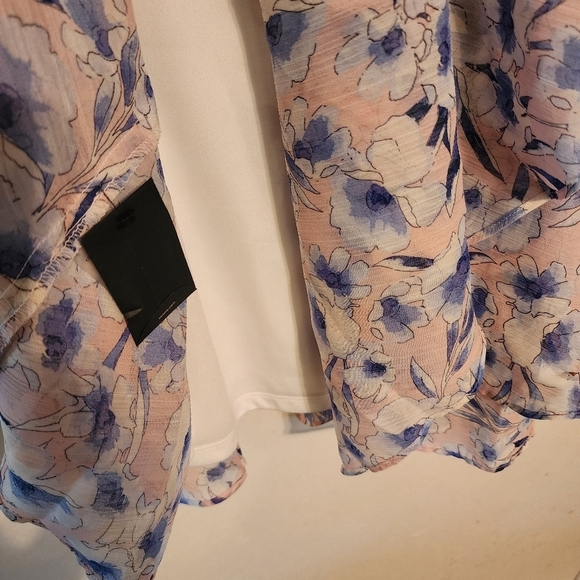 Tommy Hilfiger Floral-Print Fit Flare Sleeveless Dress Ballerina Size 2 NWT - Picture 3 of 13